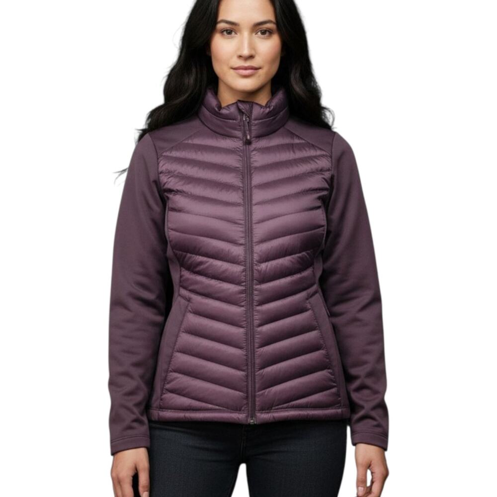 32 Degrees Heat Puffer Jacket M Burgundy NWT Lightweight Packable Layering NEW